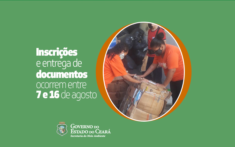 Secretaria do Meio Ambiente publica Edital do Auxílio Catador