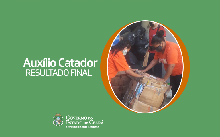 Auxílio Catador tem 93 vagas suplementares preenchidas, num total de 1.342 beneficiados
