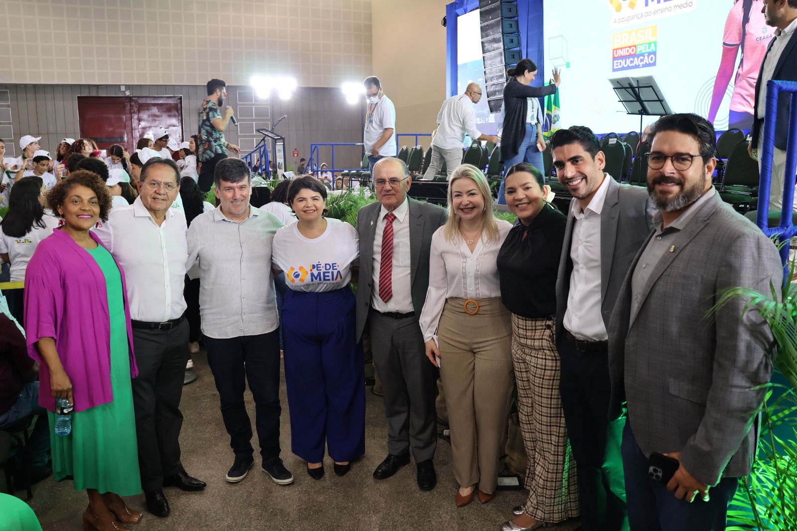 SEMA presente na cerimônia de adesão do governo do Ceará ao programa Pé-de-Meia