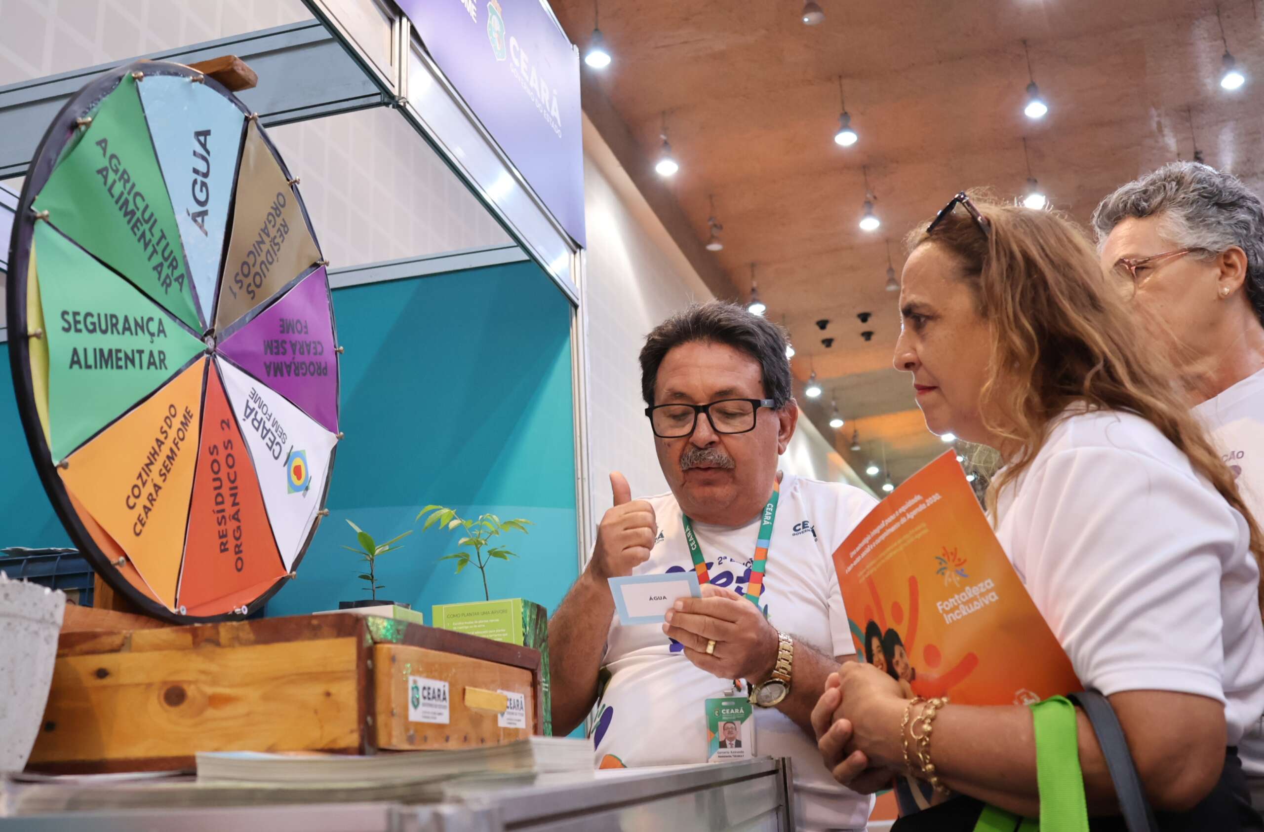 2º Festival Ceará Sem Fome: Sema participa com o estande Sustentabilidade