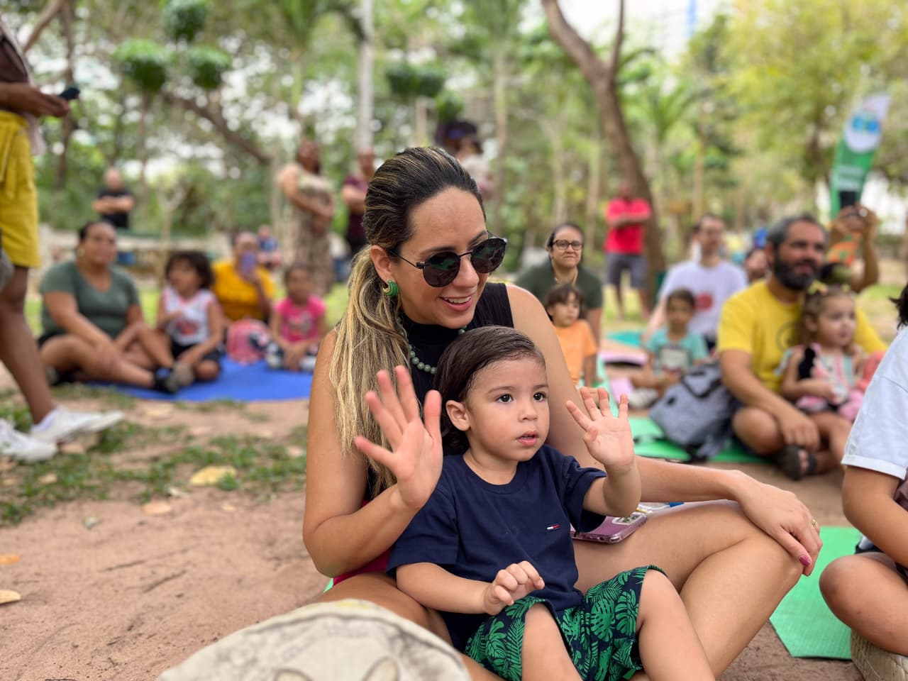 Vem pro Parque realiza oficina natalina, apresentações de Teatro, Maracatu e atividades de lazer no Cocó