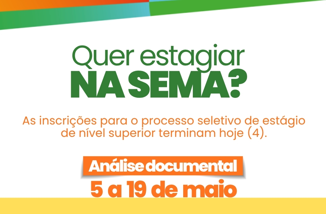 5 a 19 de maio – Análise Documental